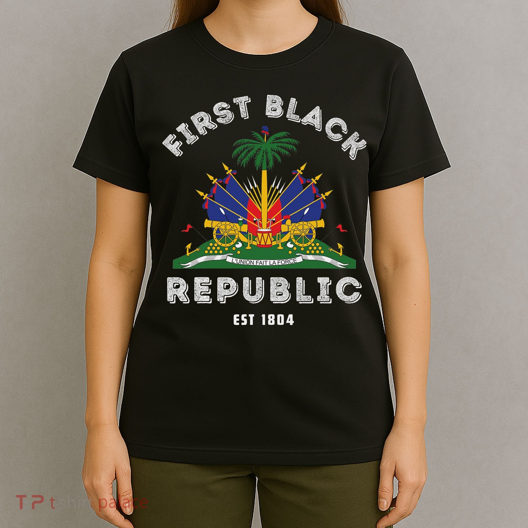 Haiti First Black Republic Since 1804 Haitian Flag Day T-Shirt