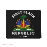 Haiti First Black Republic Since 1804 Haitian Flag Day Mousepad thumb 0