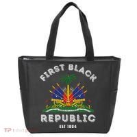 Haiti First Black Republic Since 1804 Haitian Flag Day Tote Bag thumb 0