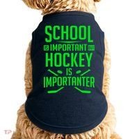 Hockey For Boy 8-12 Ice Hockey Player Doggie Tank thumb 0