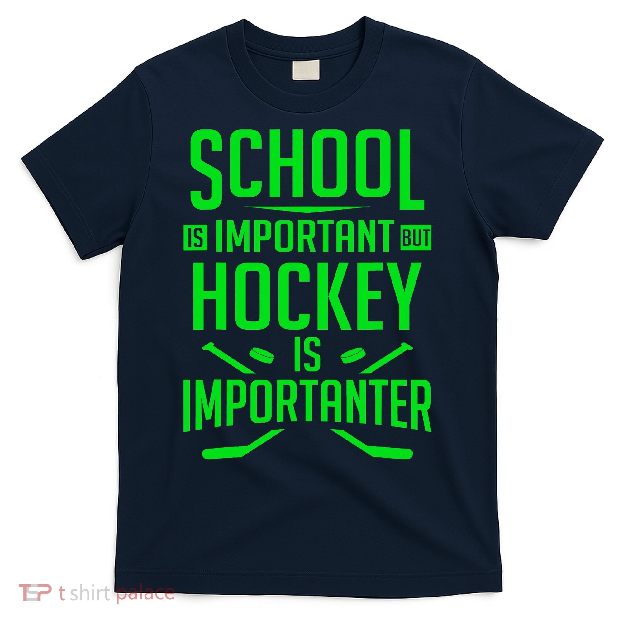 Hockey For Boy 8-12 Ice Hockey Player T-Shirt