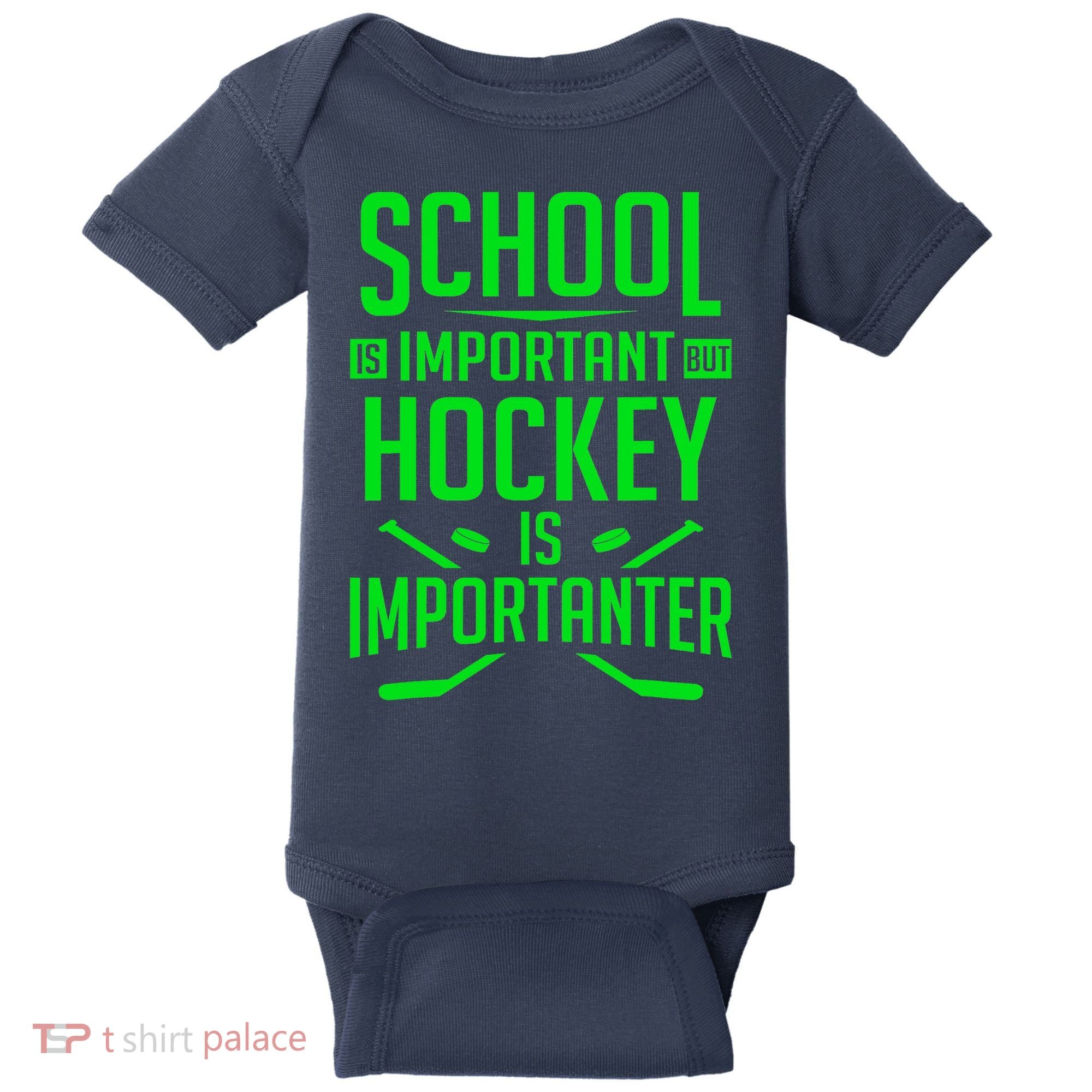 Hockey For Boy 8-12 Ice Hockey Player Baby Bodysuit
