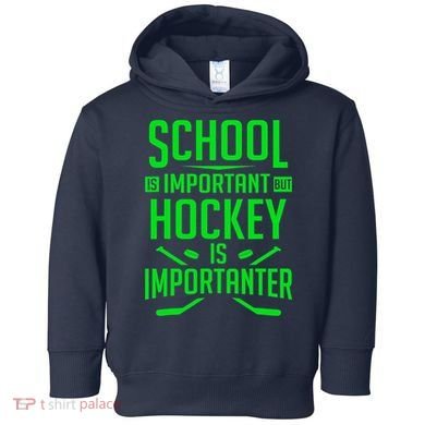 Hockey For Boy 8-12 Ice Hockey Player Toddler Hoodie