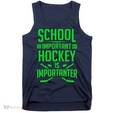 Hockey For Boy 8-12 Ice Hockey Player Tank Top