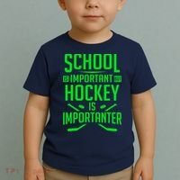 Hockey For Boy 8-12 Ice Hockey Player Toddler T-Shirt thumb 2