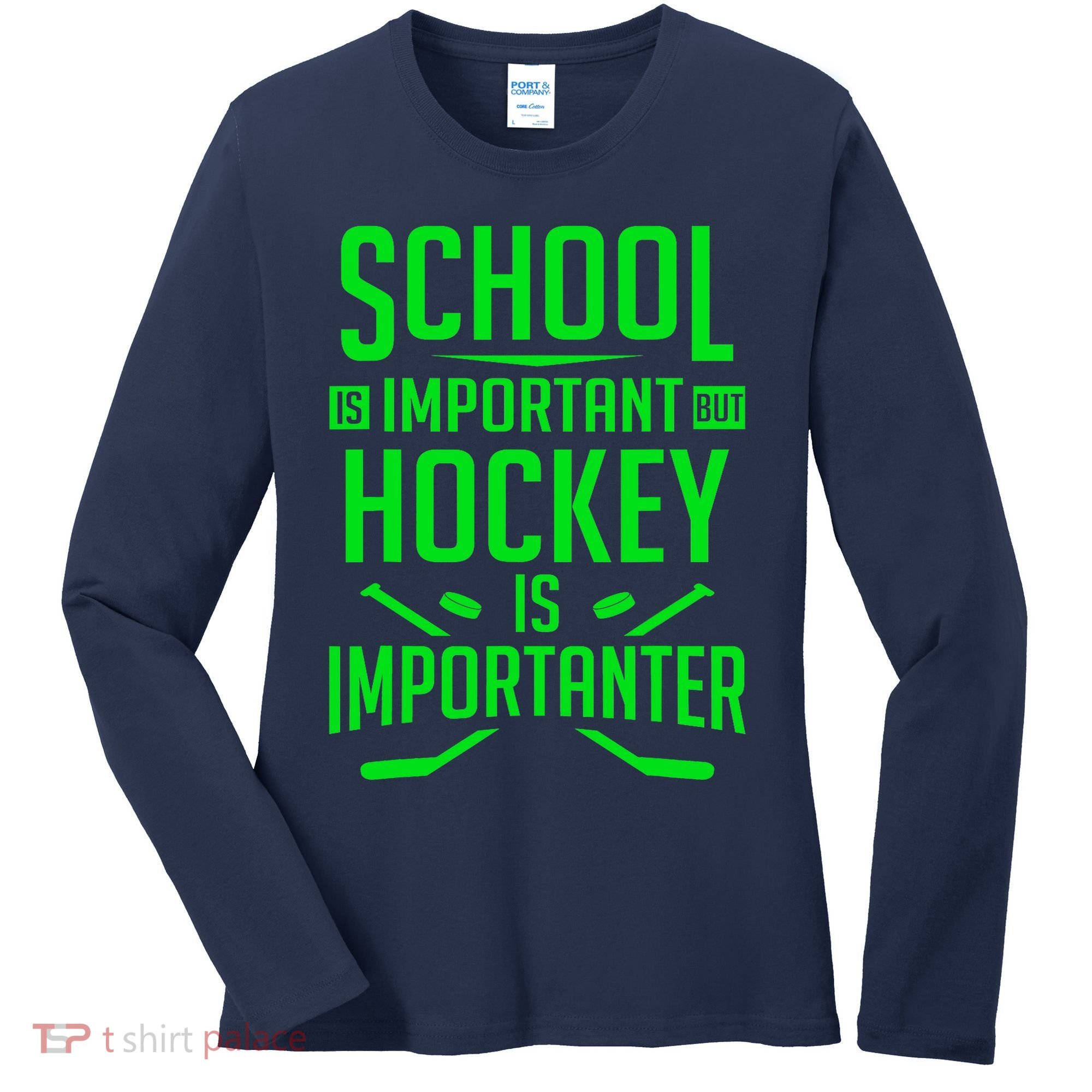 Hockey For Boy 8-12 Ice Hockey Player Women's Long Sleeve Shirt
