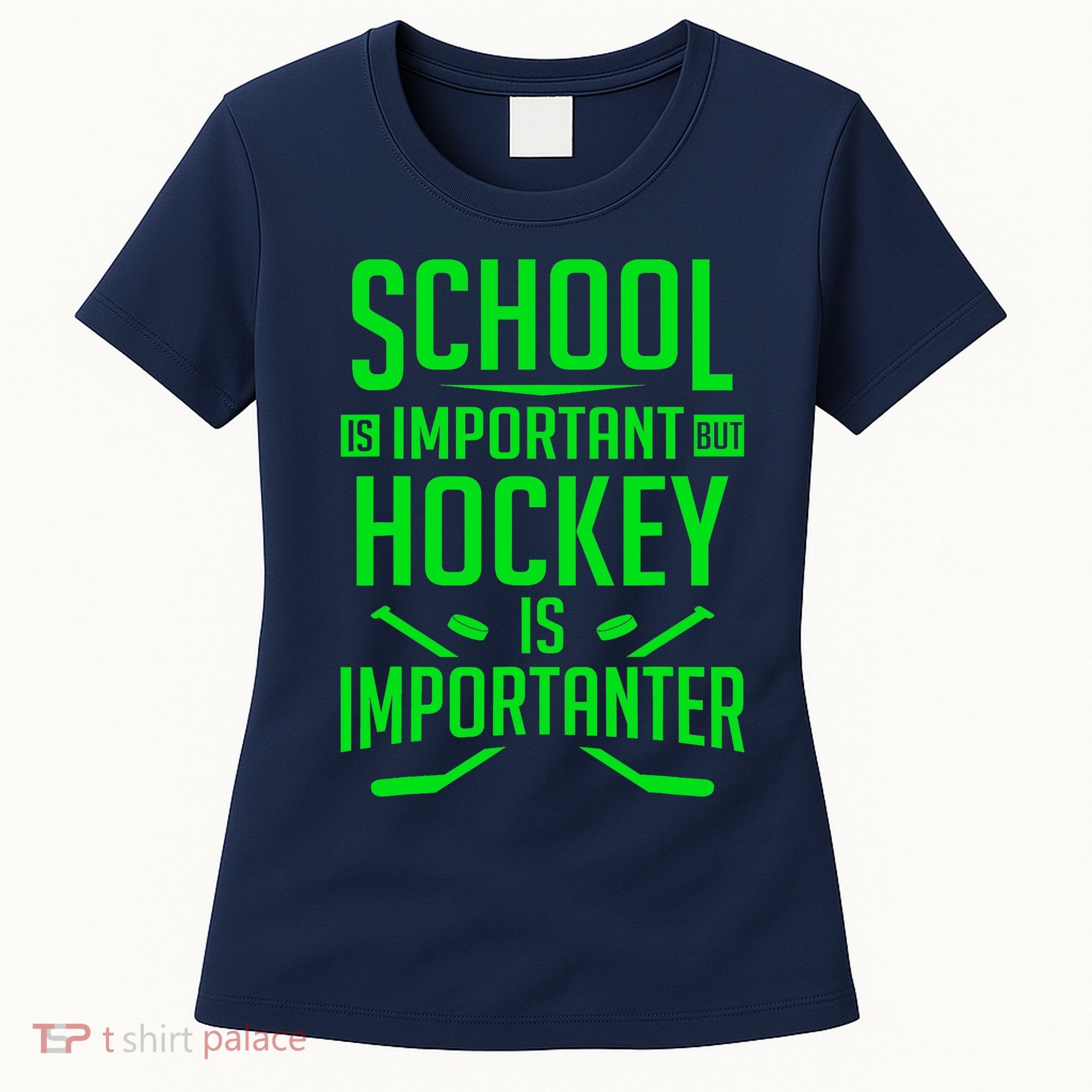 Hockey For Boy 8-12 Ice Hockey Player Women's T-Shirt
