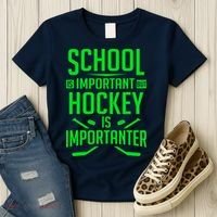 Hockey For Boy 8-12 Ice Hockey Player Women's T-Shirt thumb 3