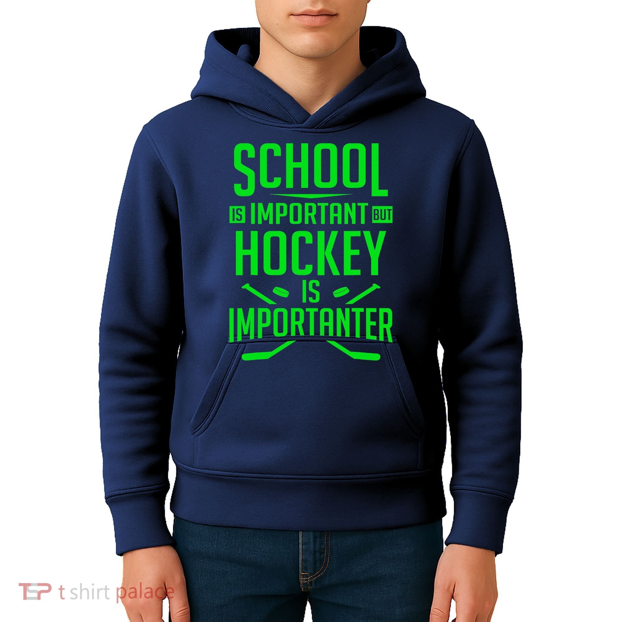 Hockey For Boy 8-12 Ice Hockey Player Kids Hoodie