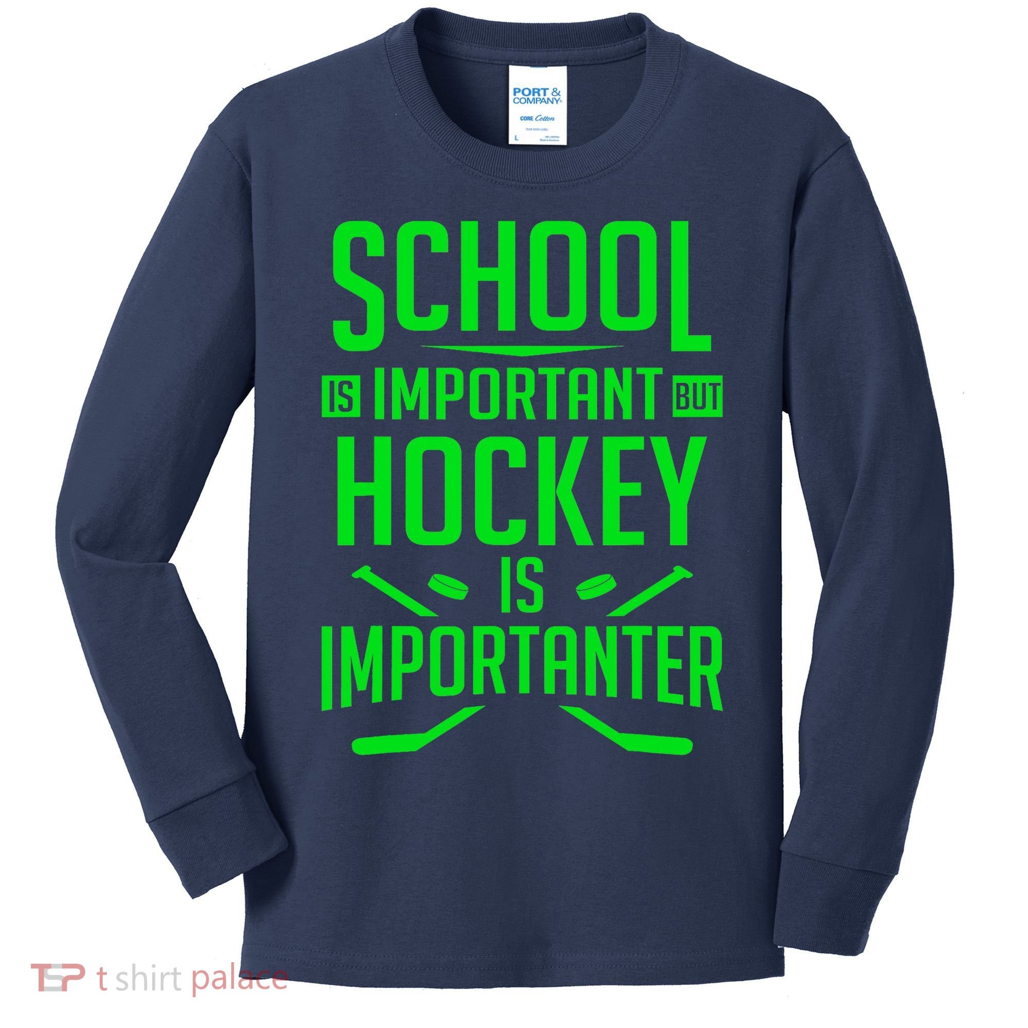 Hockey For Boy 8-12 Ice Hockey Player Kids Long Sleeve Shirt