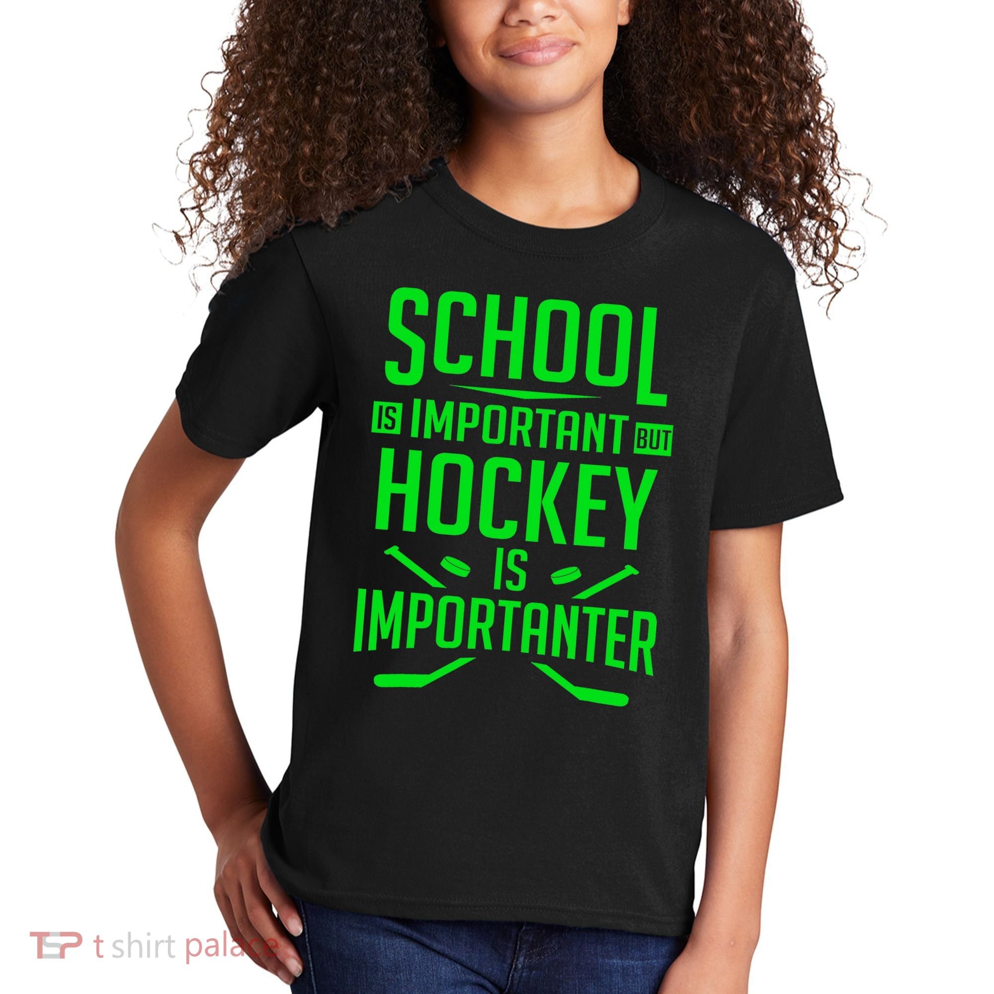 Hockey For Boy 8-12 Ice Hockey Player Kids T-Shirt