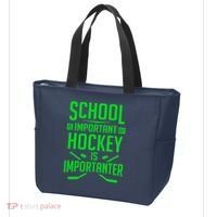 Hockey For Boy 8-12 Ice Hockey Player Tote Bag thumb 3