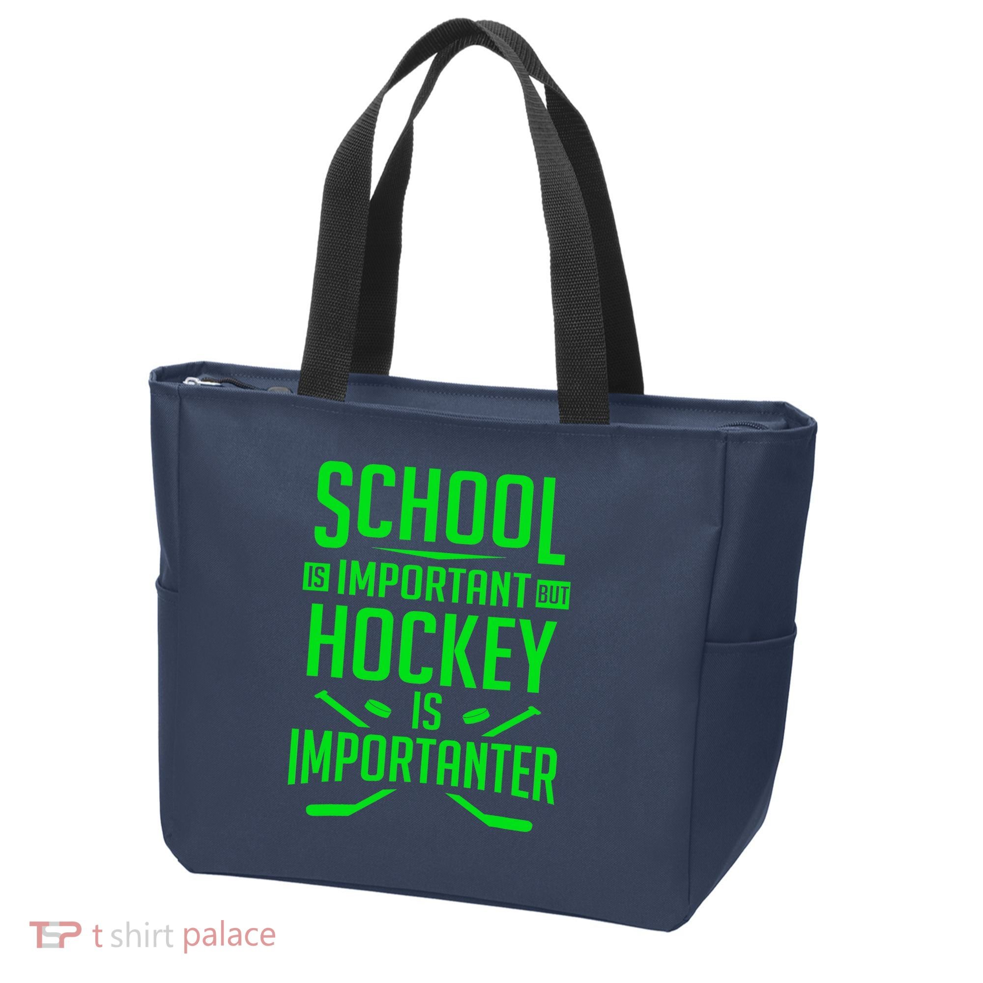 Hockey For Boy 8-12 Ice Hockey Player Tote Bag