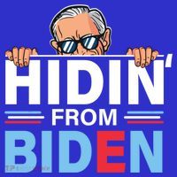 Hidin From Biden Gift Anti Joe Biden Hiding Political Gift Mousepad thumb 1