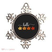Hello Fall Cozy Nature Ornament thumb 0