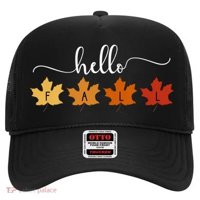 Hello Fall Cozy Nature Hat