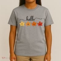 Hello Fall Cozy Nature T-Shirt thumb 4