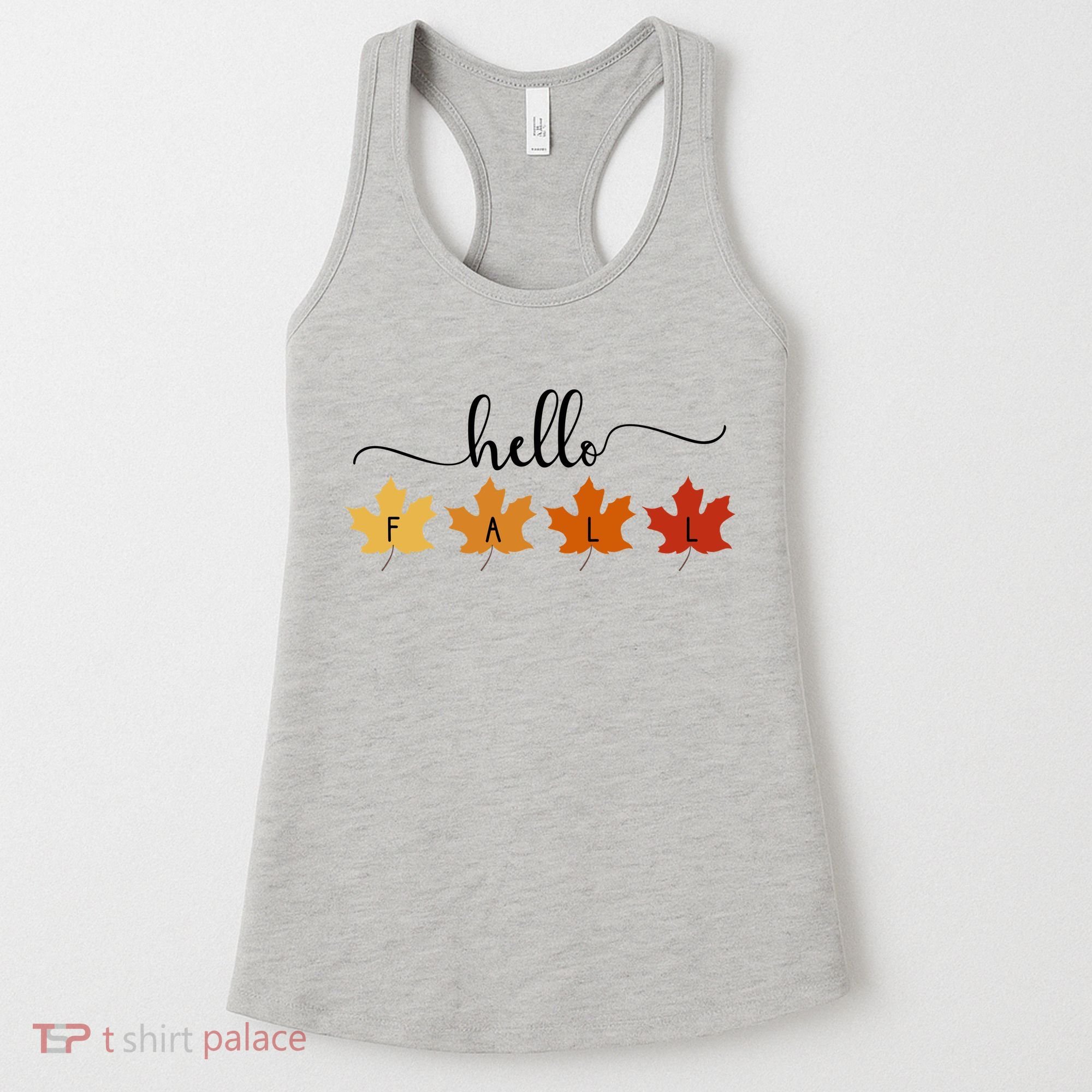 Hello Fall Cozy Nature Women's Tank Top