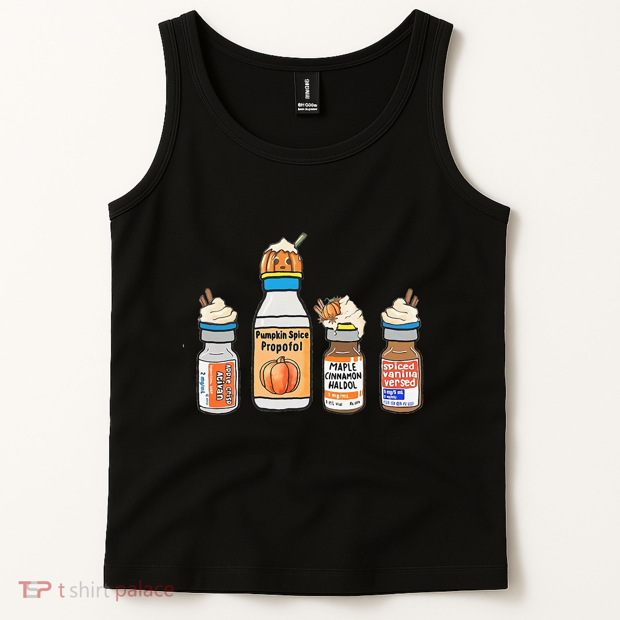 Halloween Fall Crna Pacu Er Ed Icu Cricital Care Nurse Tank Top