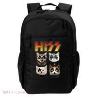 Hiss Funny Cat Lover Gift Backpack thumb 0
