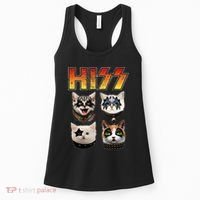 Hiss Funny Cat Lover Gift Women's Tank Top thumb 0