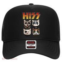 Hiss Funny Cat Lover Gift Hat thumb 0