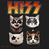 Hiss Funny Cat Lover Gift Golf Towel thumb 3