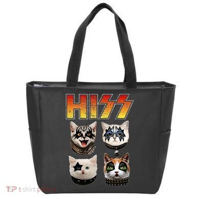 Hiss Funny Cat Lover Gift Tote Bag