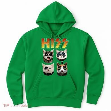 Hiss Funny Cat Lover Gift Hoodie