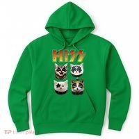 Hiss Funny Cat Lover Gift Hoodie thumb 0