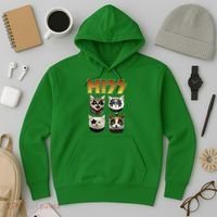 Hiss Funny Cat Lover Gift Hoodie thumb 3