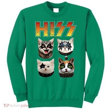 Hiss Funny Cat Lover Gift Sweatshirt