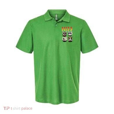 Hiss Funny Cat Lover Gift Polo