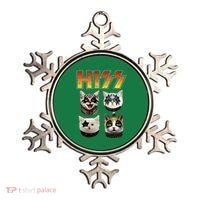 Hiss Funny Cat Lover Gift Ornament thumb 0