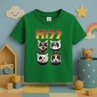 Hiss Funny Cat Lover Gift Toddler T-Shirt thumb 3