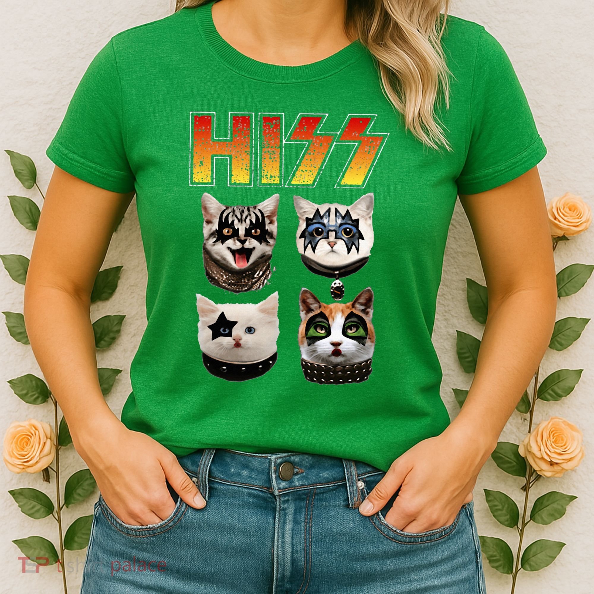 Hiss Funny Cat Lover Gift Women's T-Shirt