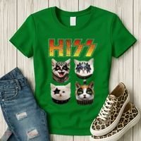 Hiss Funny Cat Lover Gift Women's T-Shirt thumb 3