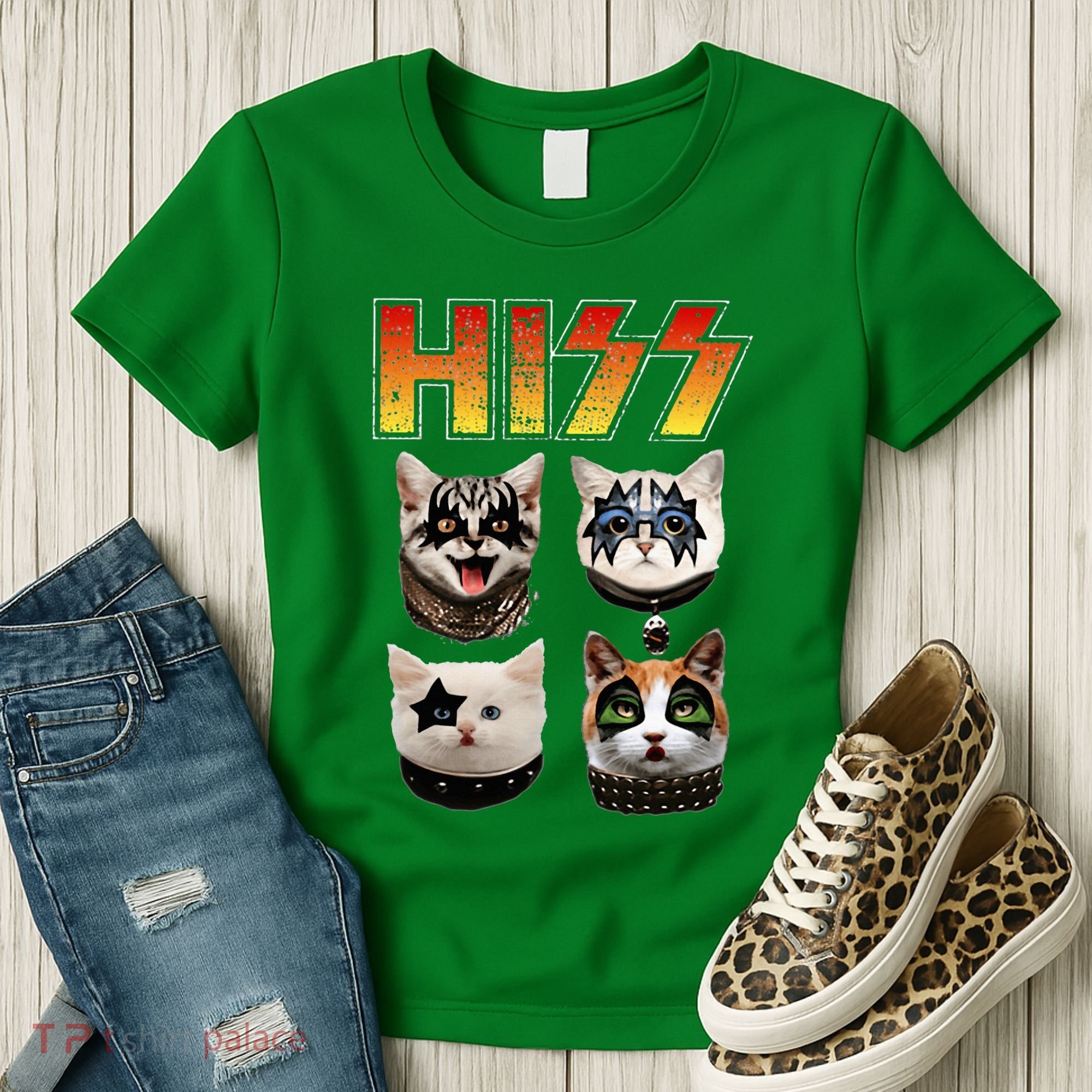 Hiss Funny Cat Lover Gift Women's T-Shirt