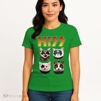 Hiss Funny Cat Lover Gift Women's T-Shirt thumb 4