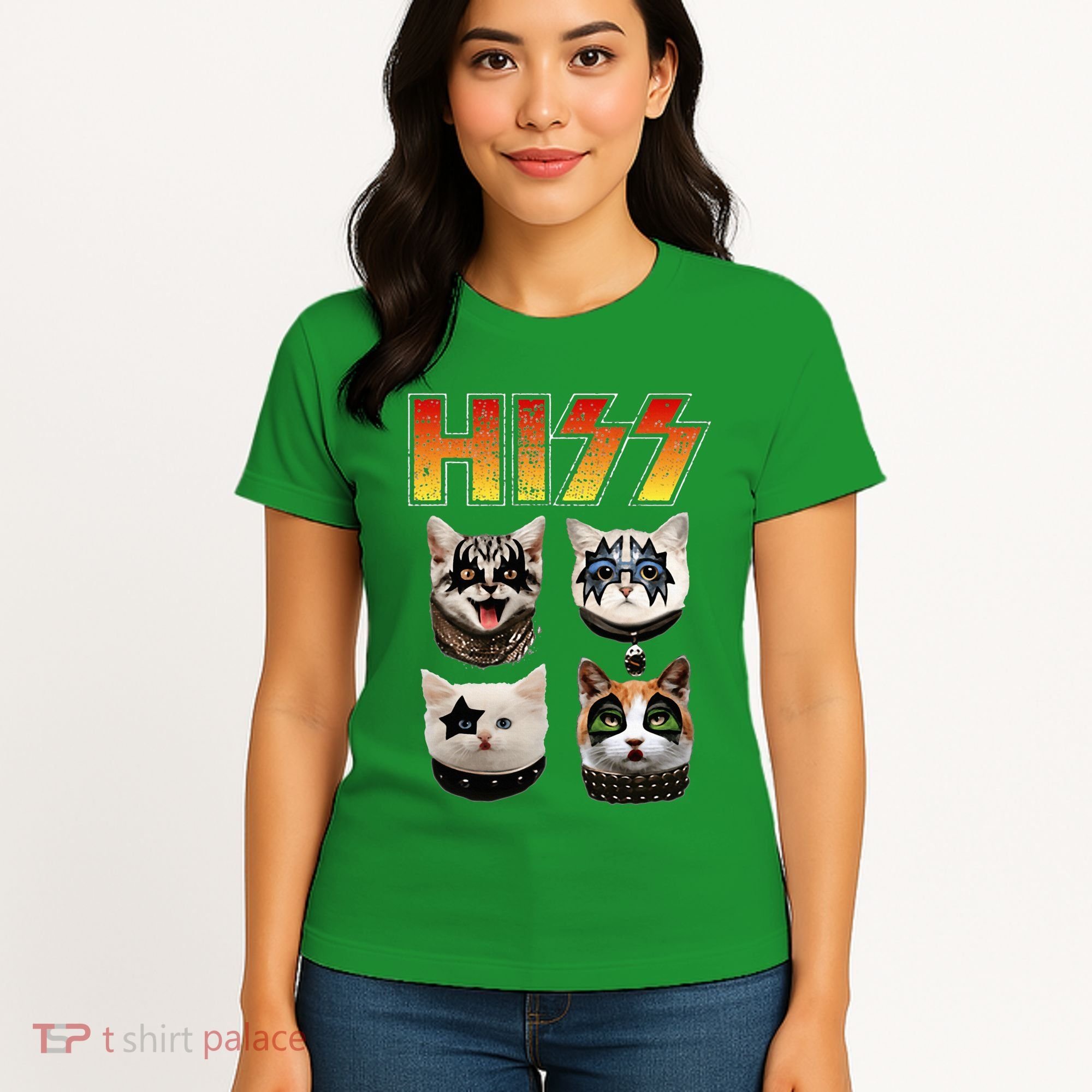 Hiss Funny Cat Lover Gift Women's T-Shirt