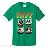 Hiss Funny Cat Lover Gift Kids T-Shirt thumb 0