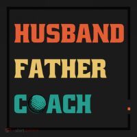 Husband Father Coach Golf Coach Gift Bucket Hat thumb 4