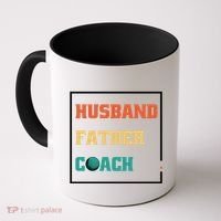 Husband Father Coach Golf Coach Gift Coffee Mug thumb 0