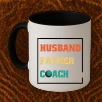 Husband Father Coach Golf Coach Gift Coffee Mug thumb 2