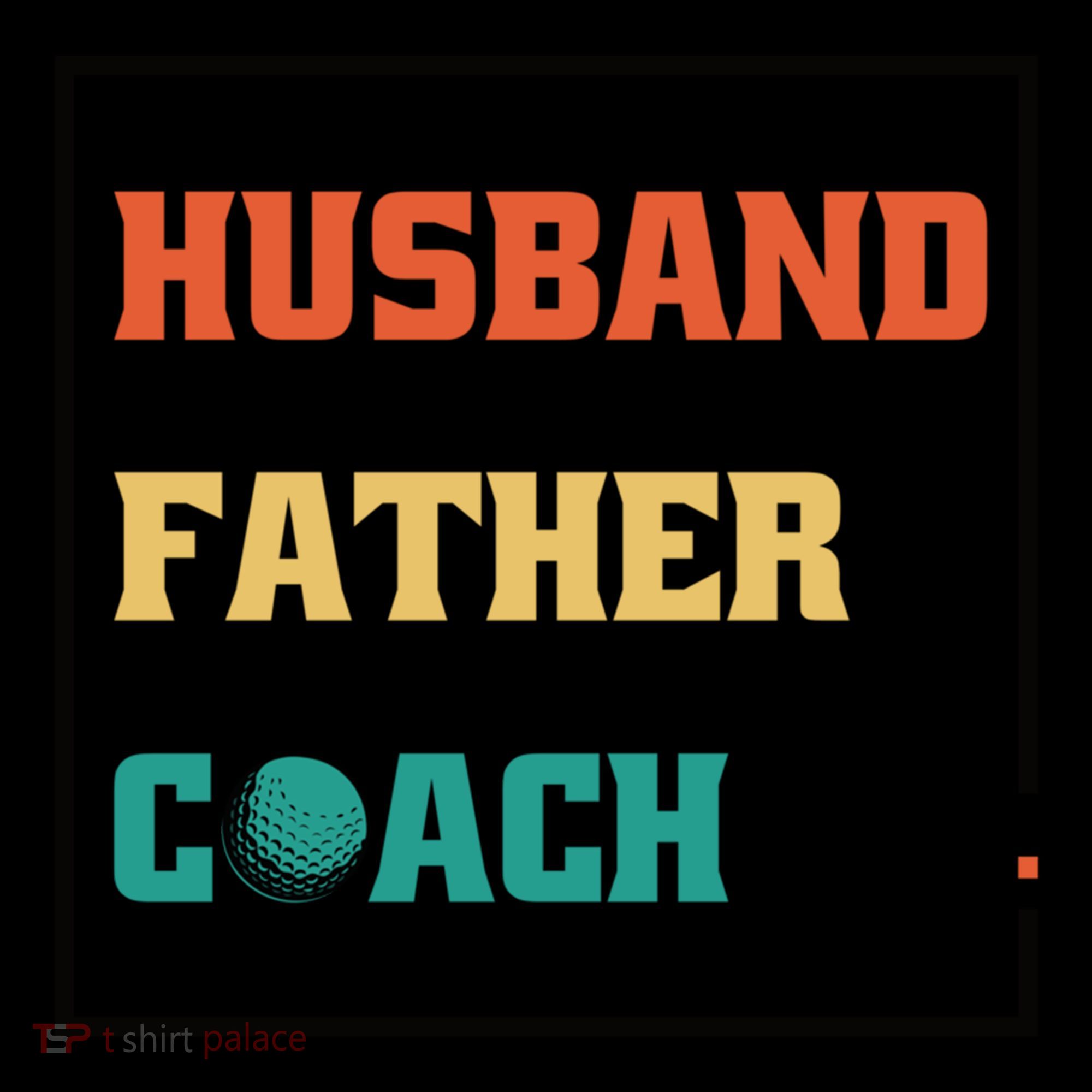 Husband Father Coach Golf Coach Gift Coffee Mug