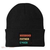 Husband Father Coach Golf Coach Gift Beanie thumb 0