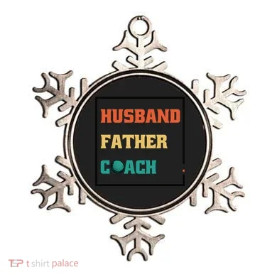 Husband Father Coach Golf Coach Gift Ornament