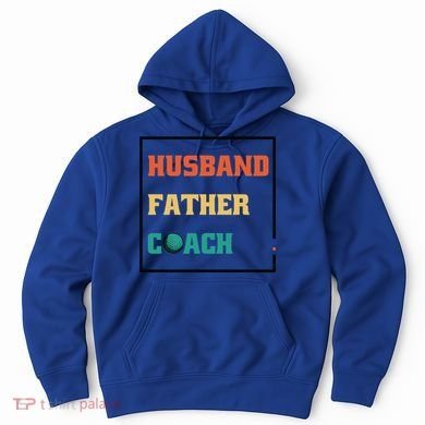 Husband Father Coach Golf Coach Gift Hoodie