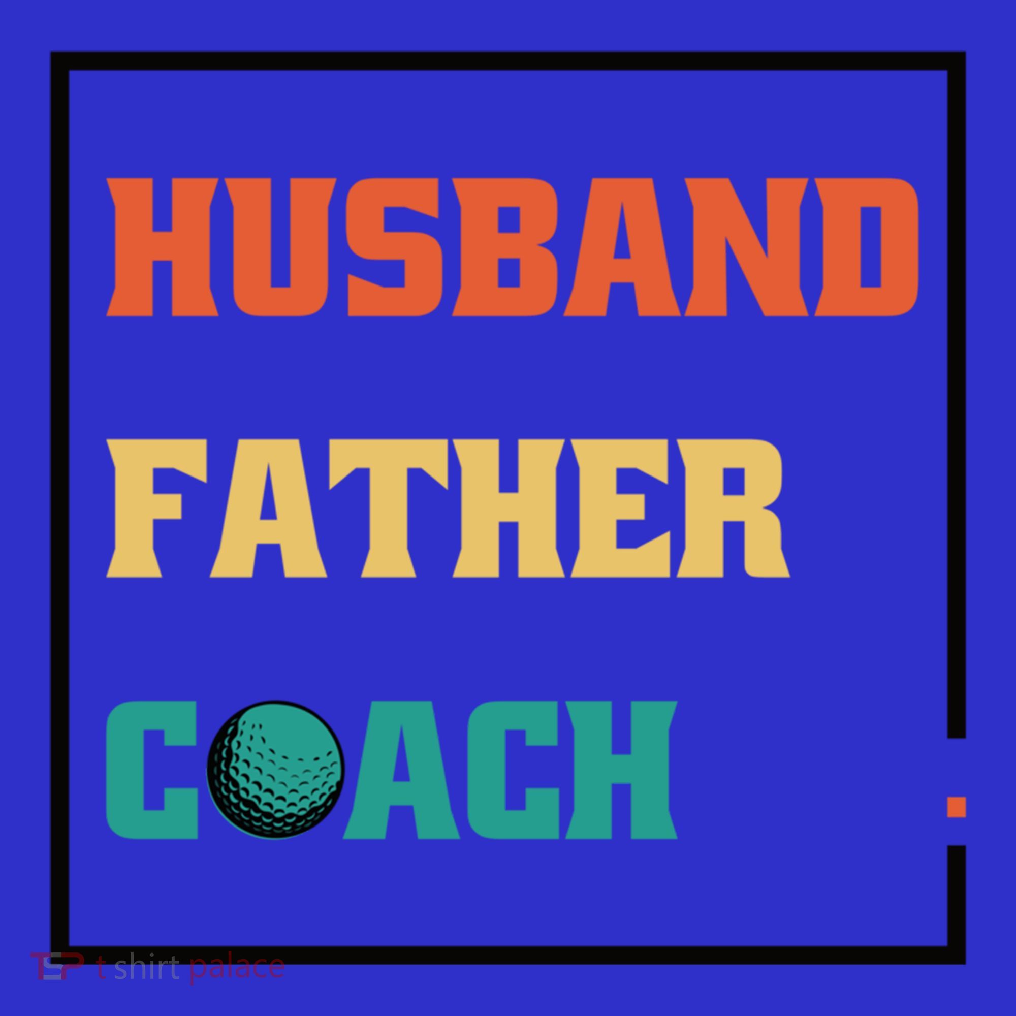 Husband Father Coach Golf Coach Gift Hoodie