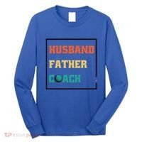 Husband Father Coach Golf Coach Gift Long Sleeve Shirt thumb 0